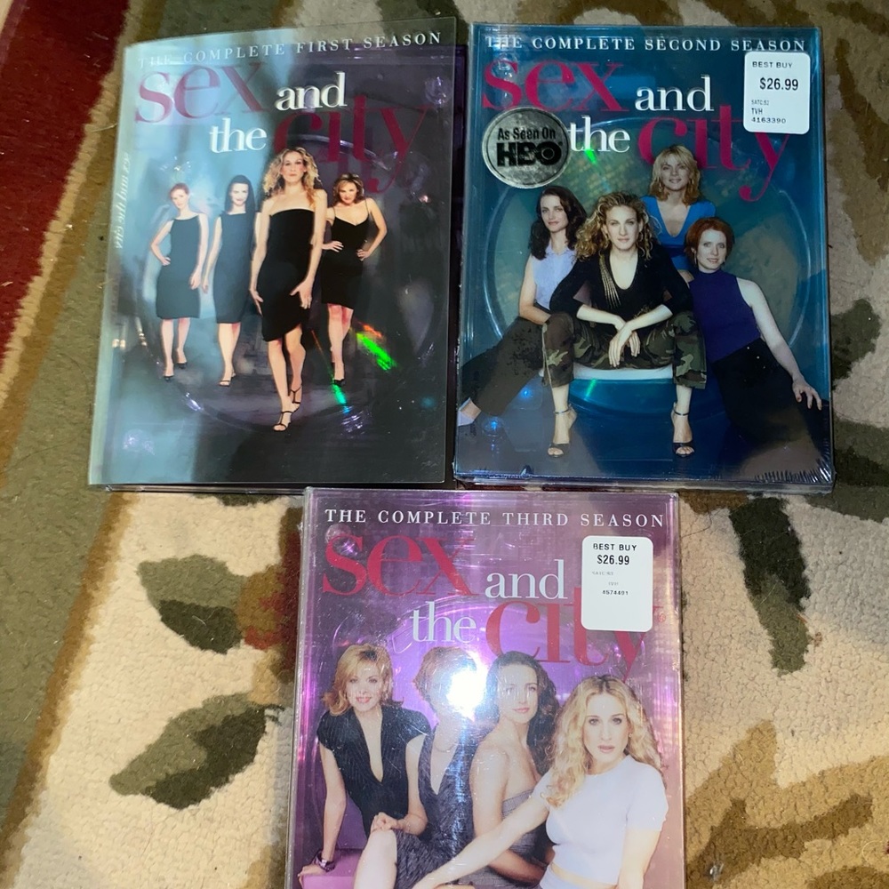 Sex and the City Season 1, 2, and 3.